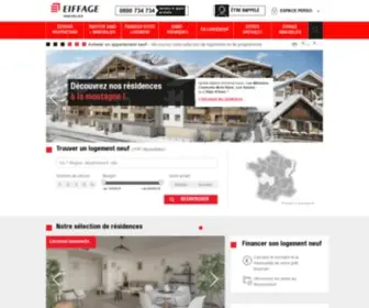 Eiffage-Immobilier.fr(Acheter un appartement neuf) Screenshot