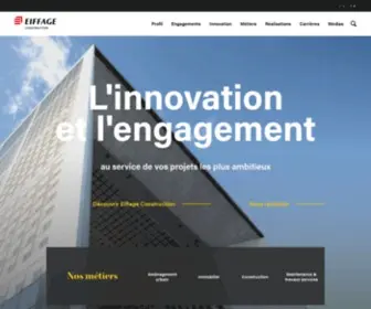 Eiffageconstruction.com(Eiffage) Screenshot
