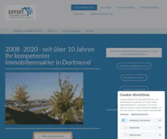 Eiffert-Immobilien.de(Eiffert Immobilien GmbH) Screenshot