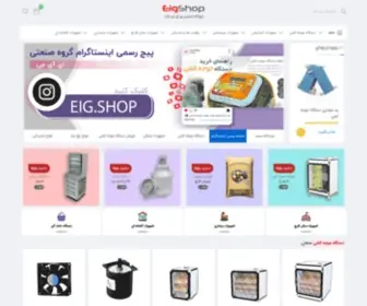 Eig-Shop.com(فروشگاه اینترنتی EIG) Screenshot