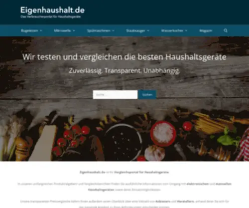 Eigenhaushalt.de(Das) Screenshot