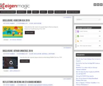 Eigenmagic.com(The purpose of a system) Screenshot