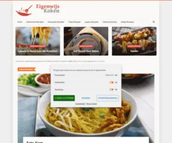 Eigenwijskoken.nl(Alles over eten en gezondheid) Screenshot