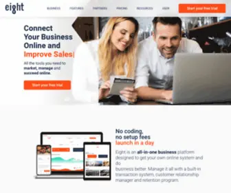 Eightapp.com(Digital Business Platform) Screenshot