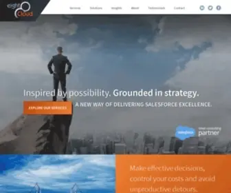 Eightcloud.com(EightCloud is Now Navisite) Screenshot