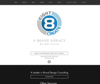 Eightcreate.com(Brand Agency) Screenshot