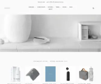 Eighteenvalley.com(Minimalist style homeware and travel accessories) Screenshot