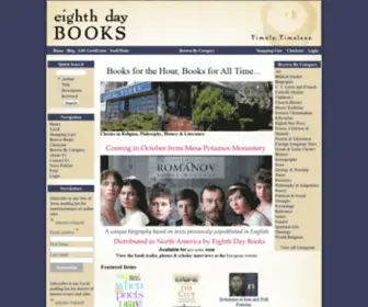 Eighthdaybooks.com(Eighth Day Books) Screenshot