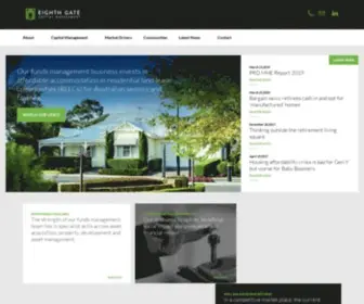 Eighthgate.com.au(Home Page) Screenshot