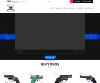 Eightsgunstore.com(Marketing Funnels Made Easy) Screenshot