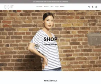 Eighttees.com(T-Shirts, Dresses and Trousers for Women) Screenshot