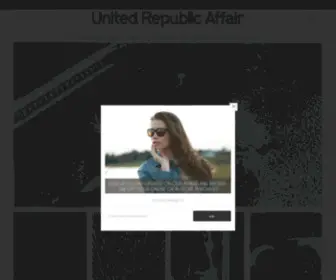 Eightunitedrepublicaffair.com(United Republic Affair) Screenshot