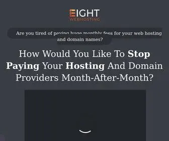 Eightwebhosting.com(Eightwebhosting) Screenshot