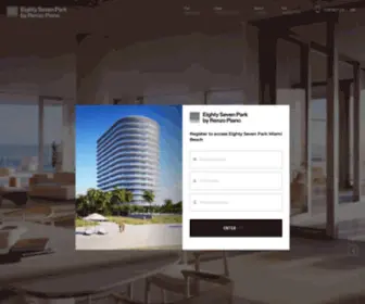 Eightysevenparkcondo.com(Eighty Seven Park Miami Beach Condos for Sale) Screenshot