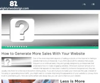 Eightytwodesign.com(Eightytwodesign) Screenshot