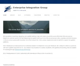 Eiginc.com(Enterprise Integration Group) Screenshot