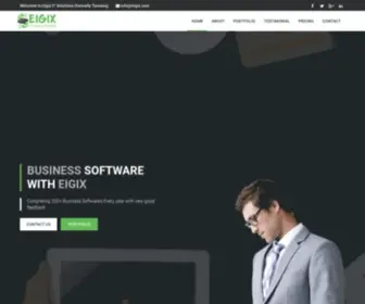 Eigix.com(Eigix IT Solutions (formally Tasveeq)) Screenshot