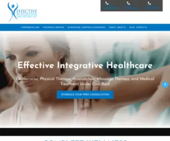 Eihcrofton.com(Effective Integrative Healthcare) Screenshot