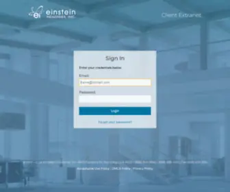 Eiiextranet.com(Einstein Hosting) Screenshot