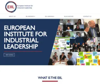 Eiil.net(European Institute for Industrial Leadership) Screenshot