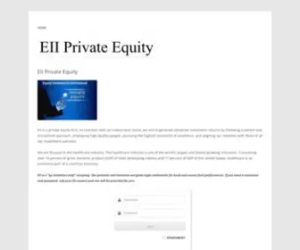 Eiiltd.com(Equity Investments International) Screenshot