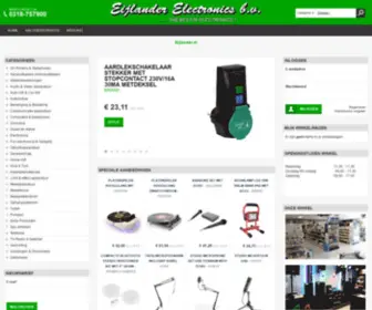 EijLander.nl(Het adres voor electronica componenten) Screenshot
