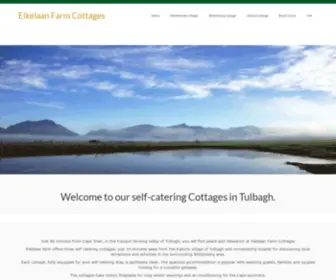 Eikelaan.com(Tulbagh self catering farm cottages) Screenshot