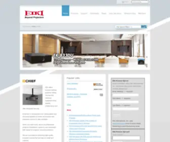 Eiki.com(EIKI Projectors) Screenshot