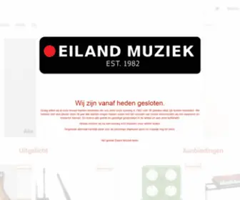 Eilandmuziek.nl(Eilandmuziek) Screenshot