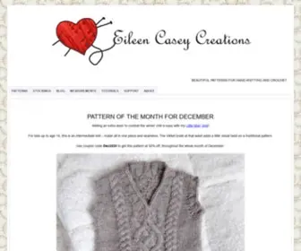 Eileencaseycreations.com(Eileen Casey Creations) Screenshot