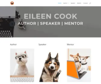 Eileencook.com(Eileen Cook) Screenshot