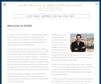 Eimes.org(Middle East Political Insider) Screenshot