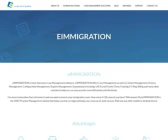 Eimmigration.com(EIMMIGRATION Official Site) Screenshot