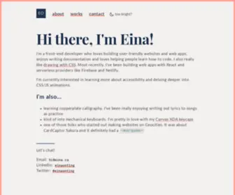 Eina.ca(Eina Onting) Screenshot