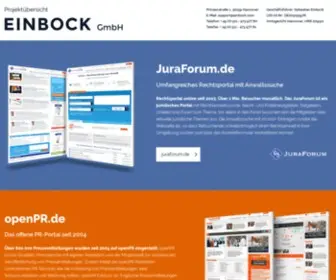 Einbock.com(Einbock GmbH) Screenshot
