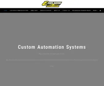 Einc-Automation.com(Edelman Automation Custom Control Systems) Screenshot