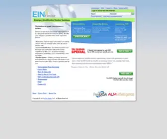Einfinder.com(EIN Finder) Screenshot