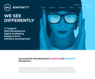 Einfinity.co.uk(eInfinity) Screenshot