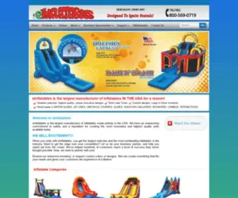 Einflatables.com(Commercial Bounce Houses) Screenshot