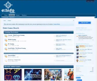 Einfogames.com(Einfo Games Boards) Screenshot