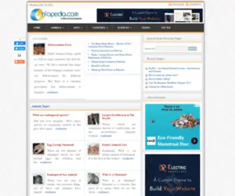 Einfopedia.com(Information Of The World) Screenshot