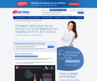 Einforma.co(InformaciÃ³n de empresas Colombianas) Screenshot
