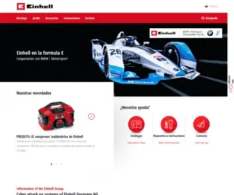 Einhell.co(La herramienta adecuada para trabajar en el hogar y el jardín) Screenshot