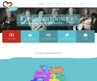 EinherzFuerrentner.de(Startseite) Screenshot