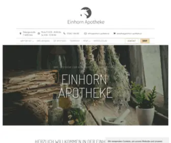 Einhorn-Apotheke.at(Einhorn Apotheke) Screenshot