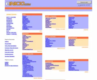 Einicio.com(Directorio Web) Screenshot