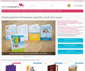 Einladungskartenwelt.de(Einladungskarten & Einladungen) Screenshot
