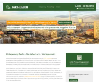 Einlagerungberlin.de(Einlagerung Berlin) Screenshot