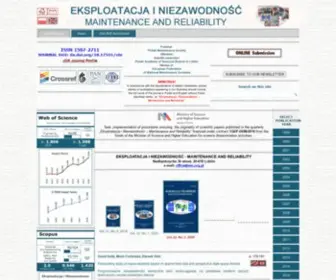 Ein.org.pl(EKSPLOATACJA I NIEZAWODNOŚĆ) Screenshot