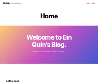 Einquin.com(Ein Quin) Screenshot